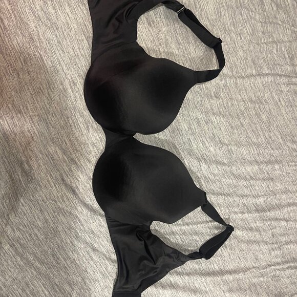 SKIMS Smoothing Intimates Full Coverage Bra Onyx (black) 32DDDD 32G - Picture 3 of 4